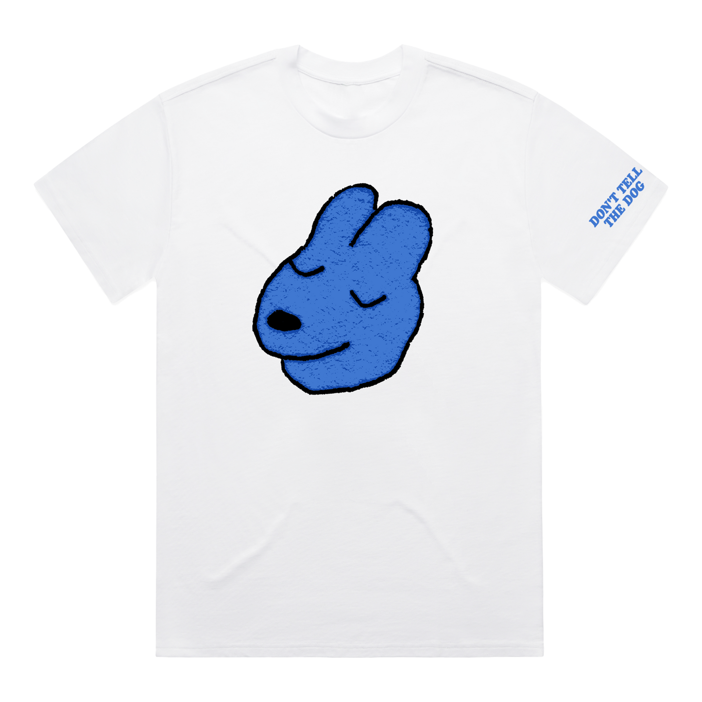 Don't Tell The Dog | White Tour T-Shirt