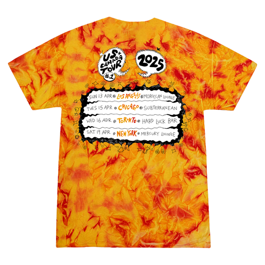 US & Canada 2025 | Tye Dye Tour Tee