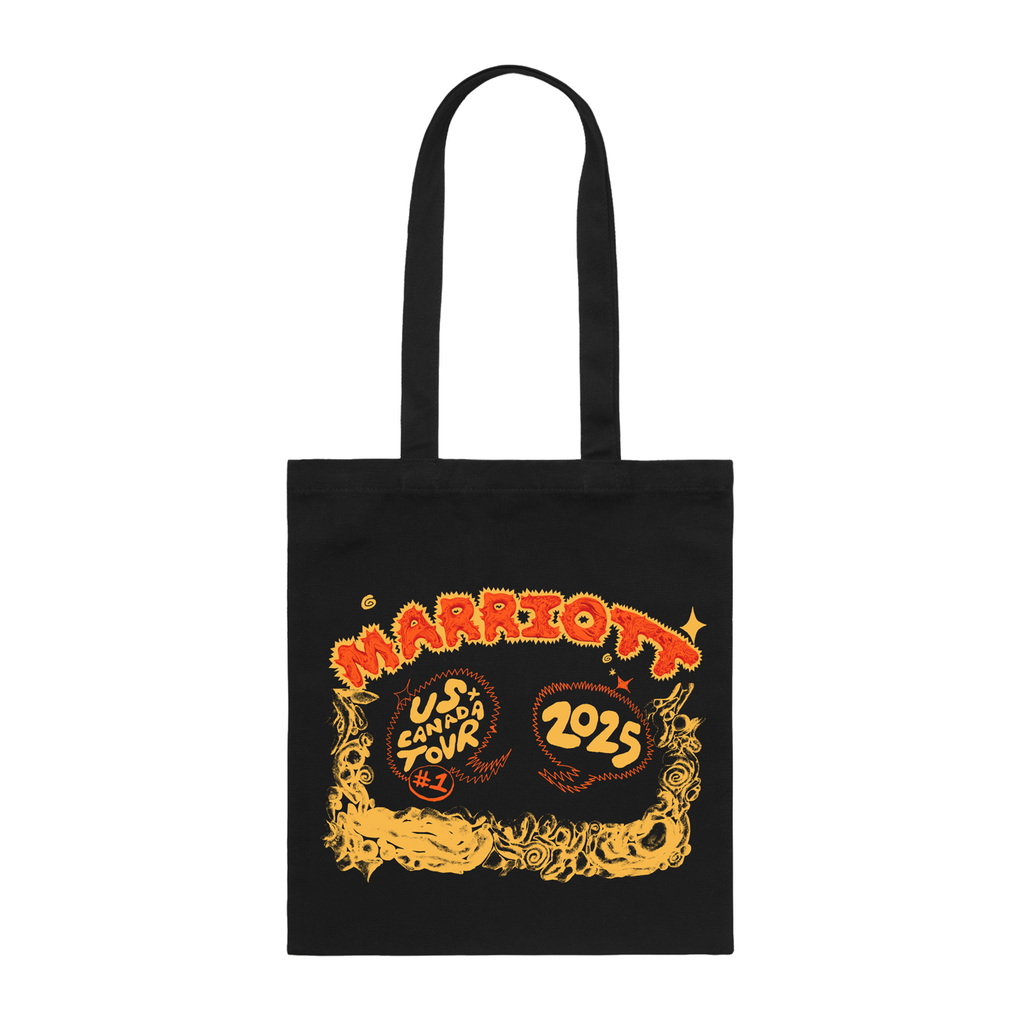 US & Canada 2025 | Black Tour Tote