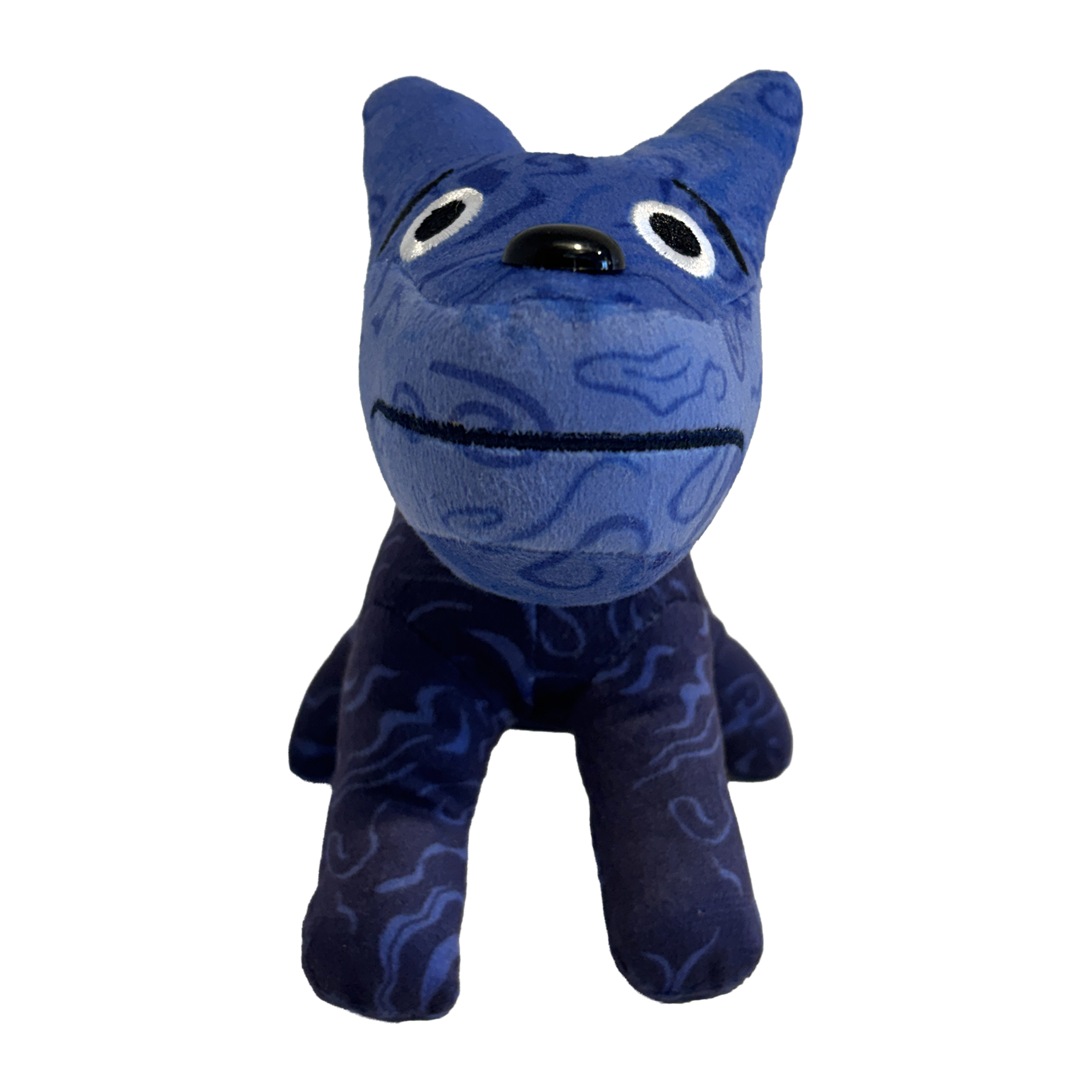 Blue James Marriott dog plush toy 
