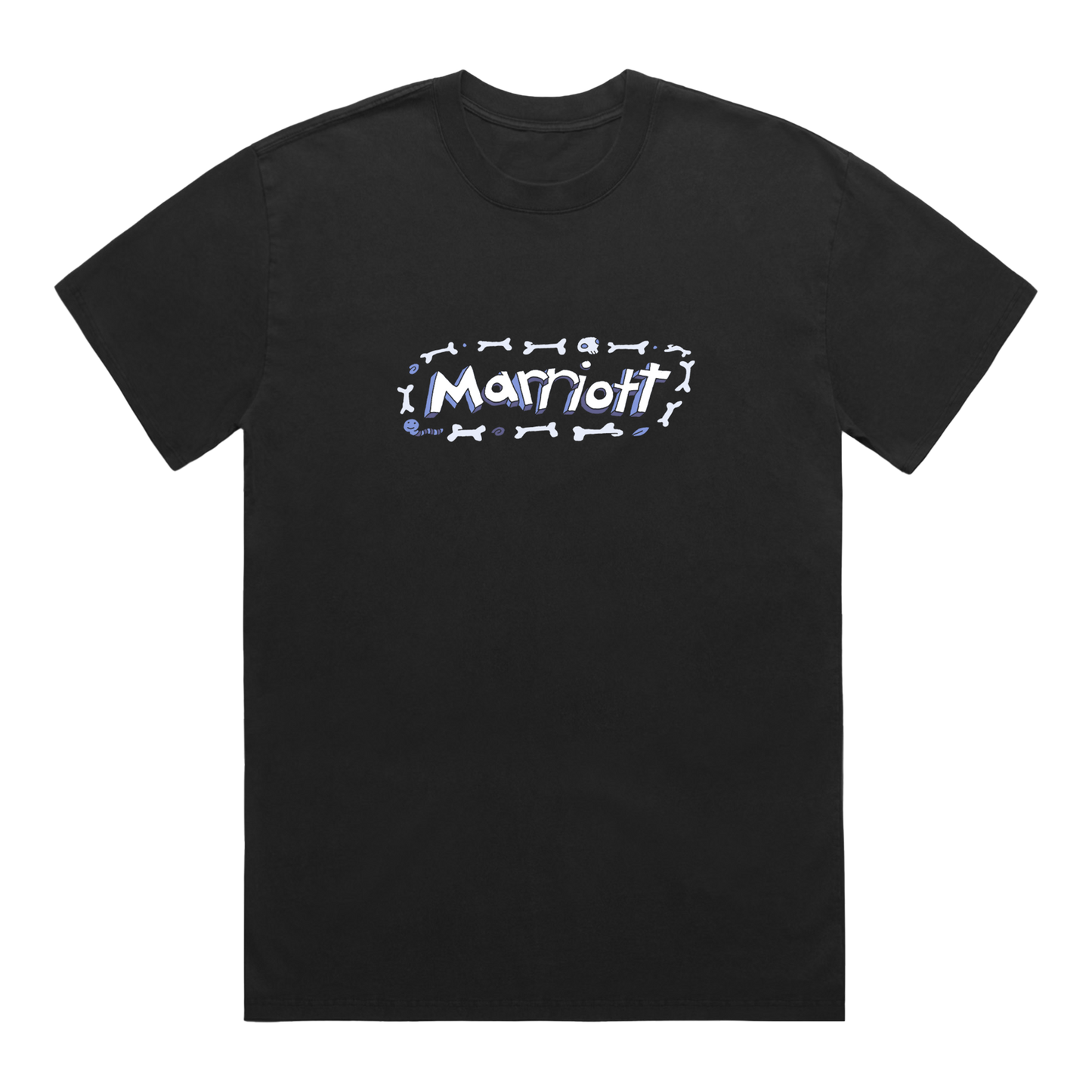 Backyard Cemetery Black Tee