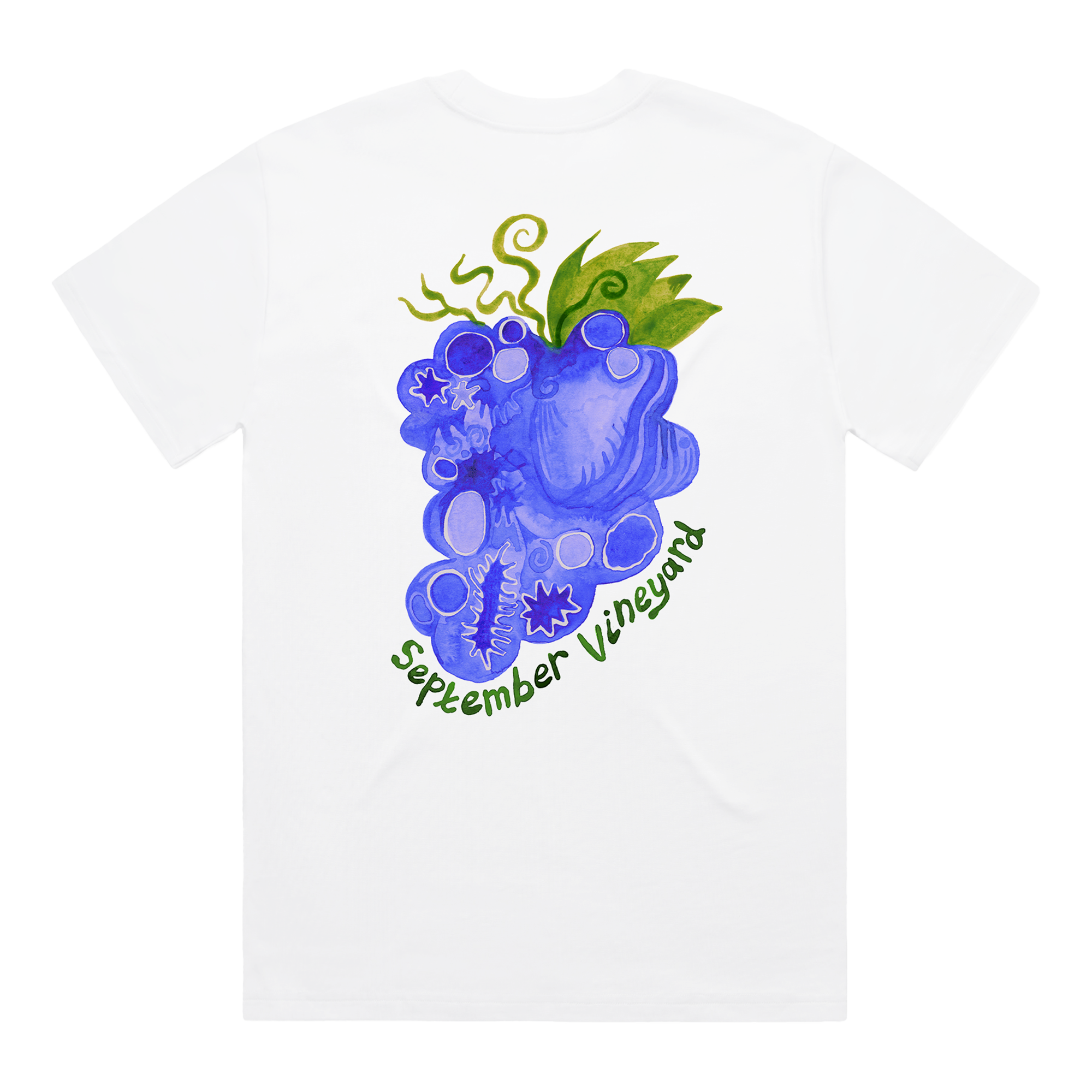 September Vineyard White Tee
