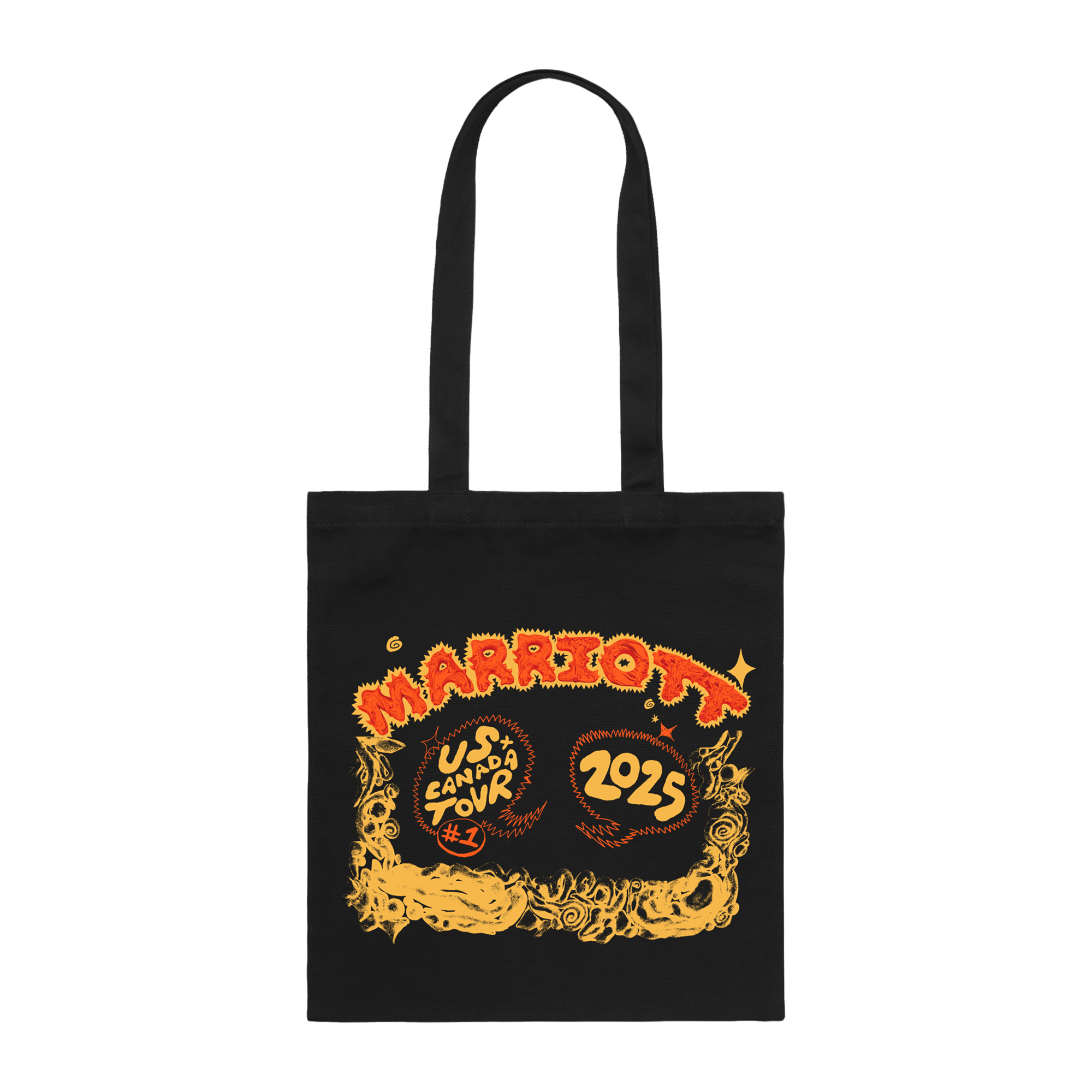 US & Canada 2025 | Black Tour Tote