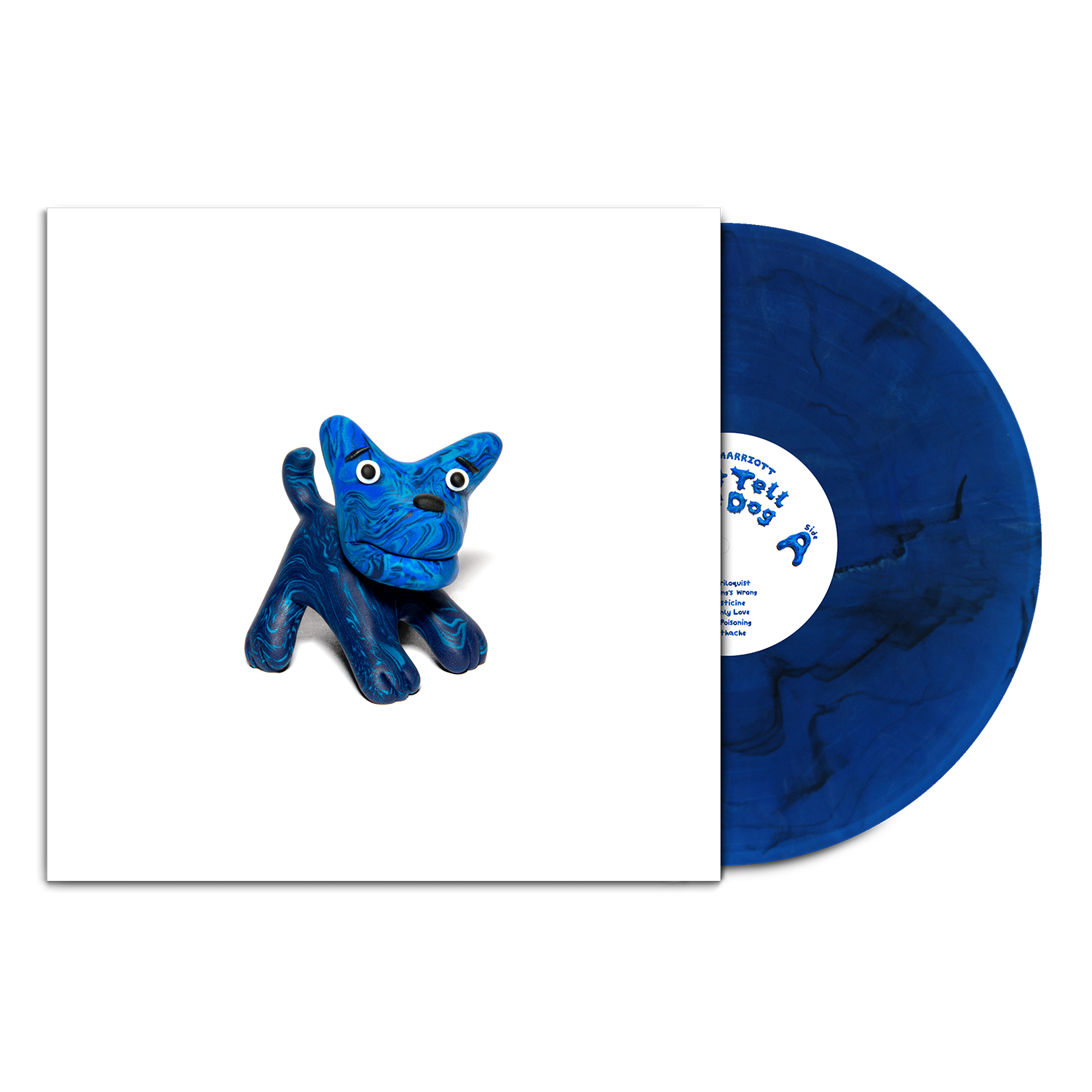 Don't Tell The Dog | Blue Standard Vinyl