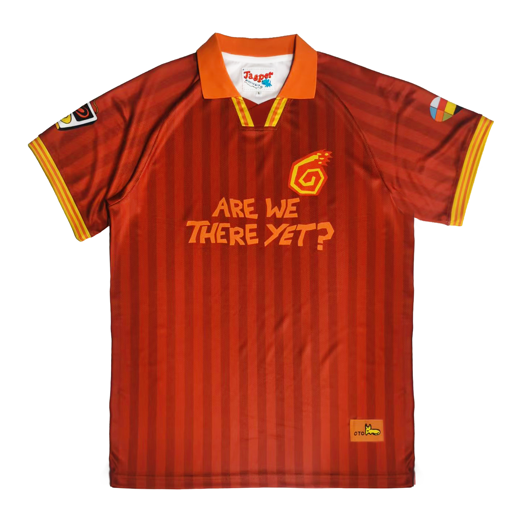 AWTY FC Football Jersey front view.